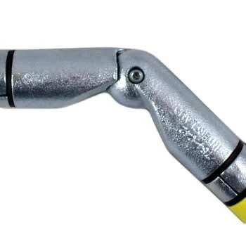 Side profile of 764 Interclamp Adjustable Knuckle Fitting